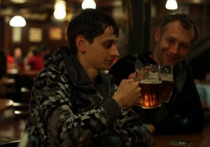 Вечір в традиційній чеській кнайпі Вечір в традиційній чеській кнайпі